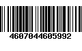 Código de Barras 4607044605992