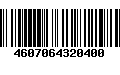 Código de Barras 4607064320400