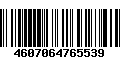 Código de Barras 4607064765539