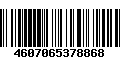 Código de Barras 4607065378868