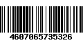 Código de Barras 4607065735326