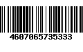 Código de Barras 4607065735333