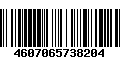 Código de Barras 4607065738204