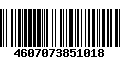 Código de Barras 4607073851018