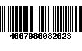 Código de Barras 4607080082023