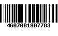 Código de Barras 4607081907783