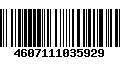 Código de Barras 4607111035929