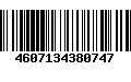 Código de Barras 4607134380747