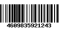 Código de Barras 4609835921243