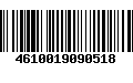 Código de Barras 4610019090518