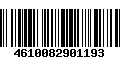 Código de Barras 4610082901193