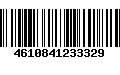 Código de Barras 4610841233329