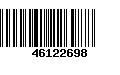 Código de Barras 46122698