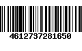 Código de Barras 4612737281650