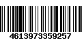 Código de Barras 4613973359257