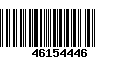 Código de Barras 46154446