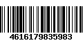 Código de Barras 4616179835983