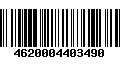 Código de Barras 4620004403490