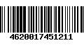 Código de Barras 4620017451211