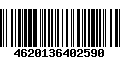 Código de Barras 4620136402590