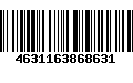 Código de Barras 4631163868631