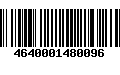 Código de Barras 4640001480096