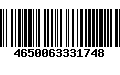 Código de Barras 4650063331748