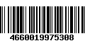 Código de Barras 4660019975308