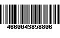 Código de Barras 4660043858806