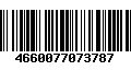 Código de Barras 4660077073787