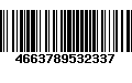 Código de Barras 4663789532337