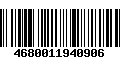 Código de Barras 4680011940906