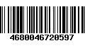 Código de Barras 4680046720597