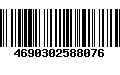 Código de Barras 4690302588076