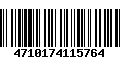 Código de Barras 4710174115764