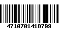 Código de Barras 4710701410799