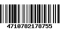 Código de Barras 4710782178755