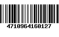 Código de Barras 4710964160127