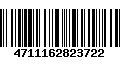 Código de Barras 4711162823722