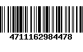 Código de Barras 4711162984478