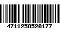 Código de Barras 4711258520177