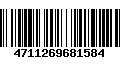 Código de Barras 4711269681584