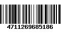 Código de Barras 4711269685186