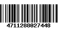 Código de Barras 4711288027448