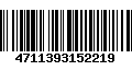 Código de Barras 4711393152219