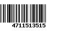 Código de Barras 4711513515