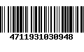 Código de Barras 4711931030948