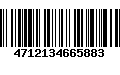 Código de Barras 4712134665883