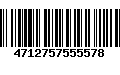 Código de Barras 4712757555578