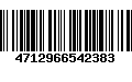 Código de Barras 4712966542383